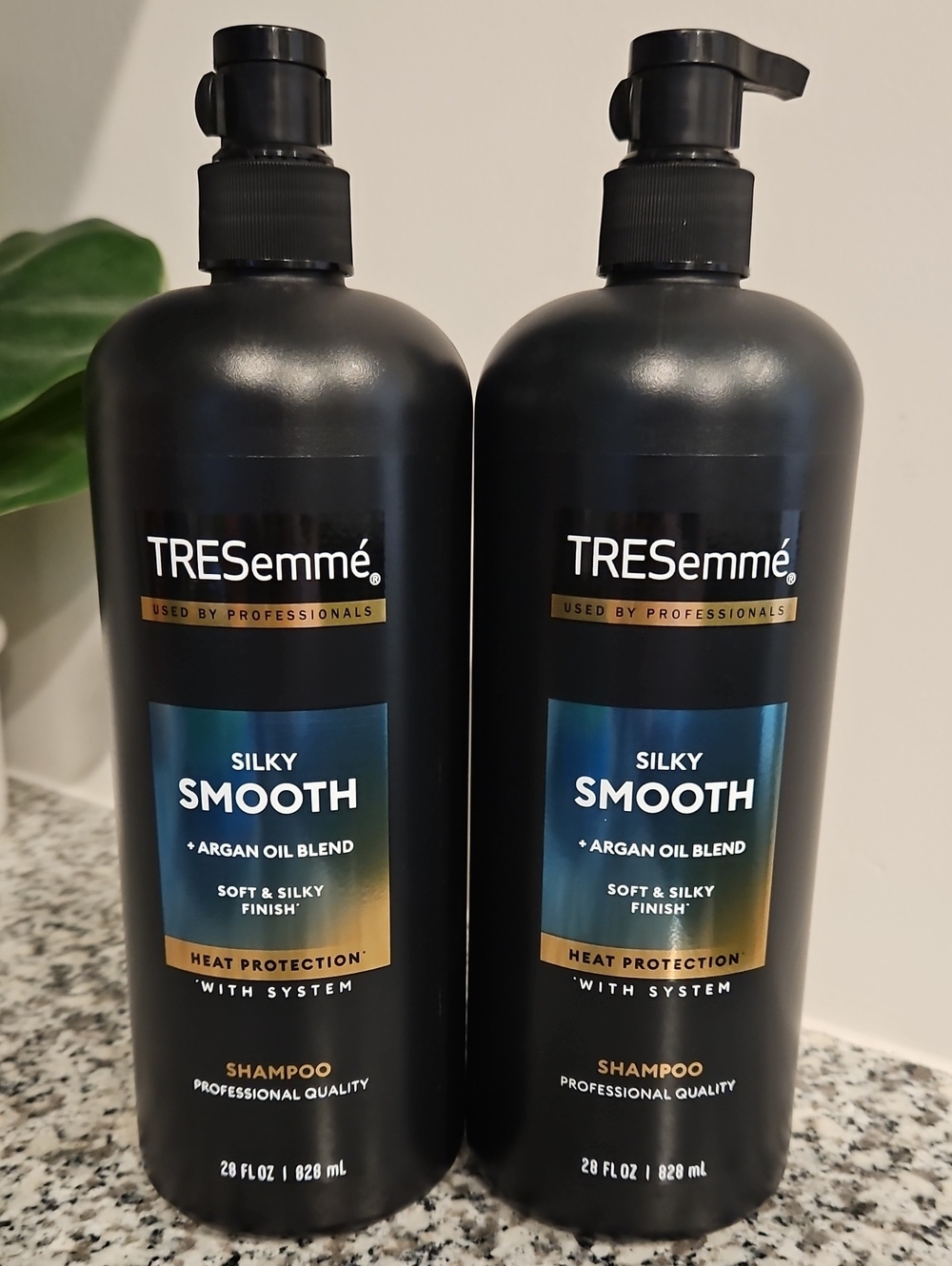 2x Tresemme Silky Smooth Shampoo - Black 28 fl oz